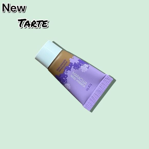 New Tarte Maracuja Tinted Hydrator Makeup Light 42S Tan Sand 5 ml - Travel Size - Picture 2 of 4